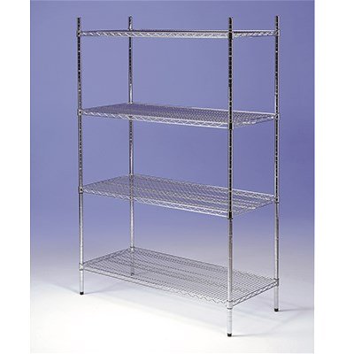 Racking Chrome 3 Tier 600mm x 500mm x 1650mm