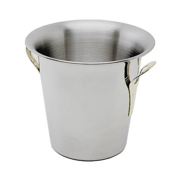 S/St.Wine Bucket Tulip Design -St/St Handles