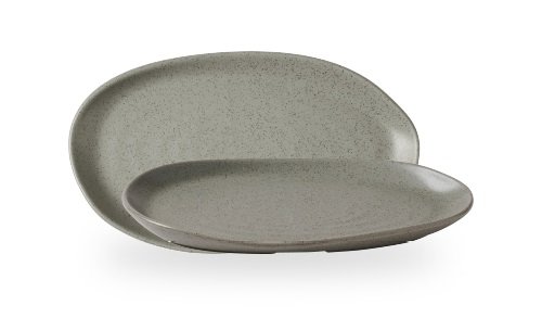 SC Peppercorn Grey Natural Organic Platter 26 x 15cm Carton of 6