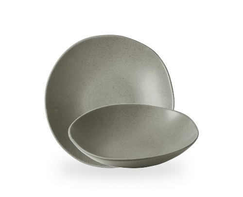 SC Peppercorn Grey Natural Organic Coupe Bowl 22cm Carton of 6
