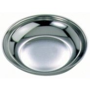 Dish Round Stainless Steel 100mm x 20mm