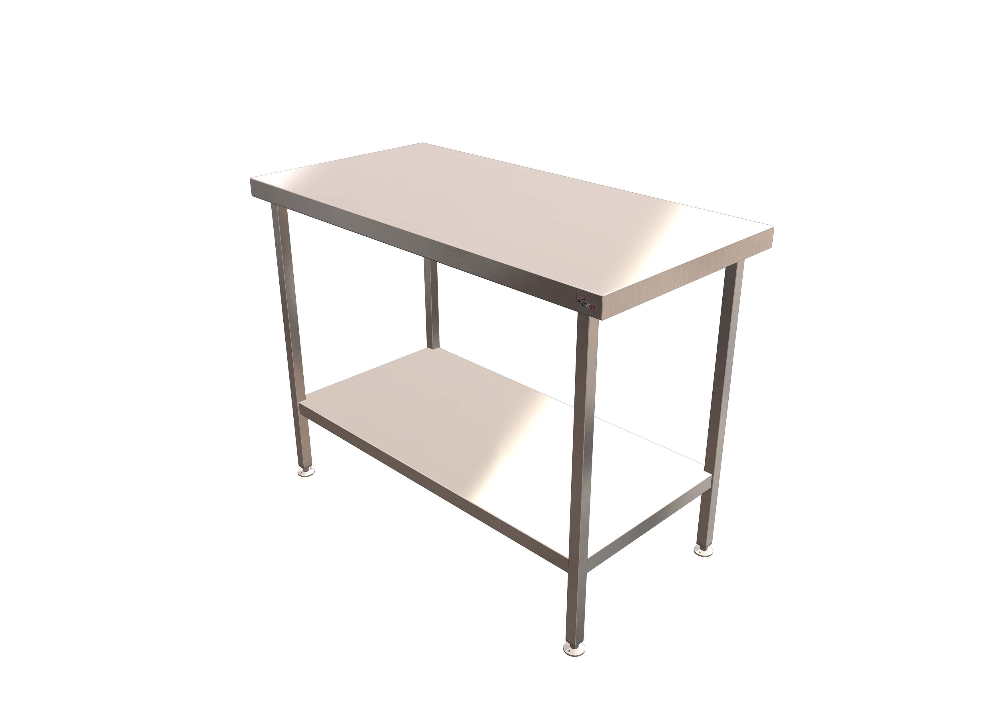 Centre Bench 1800mm x 700mm x 900mm with Undershelf