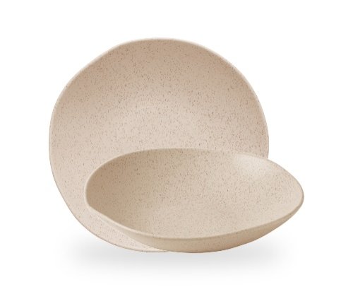SC Nutmeg Cream Natural Organic Coupe Bowl 25cm Carton of 6