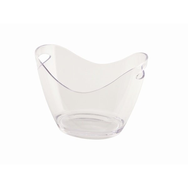Clear Plastic Champagne/Wine Bucket Small