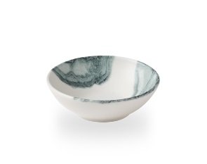 Tide Black Contour Shallow Bowl 13cm Carton of 12