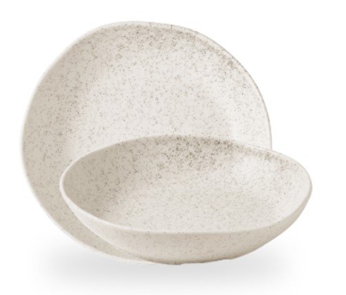 SC Barley White Natural Organic Deep Bowl 21.5cm Carton of 6