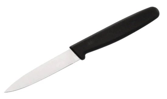 *Everyday Knives* Paring Knife, Black, 90mm