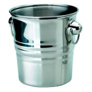 Wine Bucket Stainless Steel 197mm Dia x 203mm High