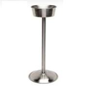 S/St. Wine Bucket Stand (Satin) 18"
