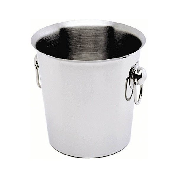 GenWare Stainless Steel Wine Bucket With Ring Handles