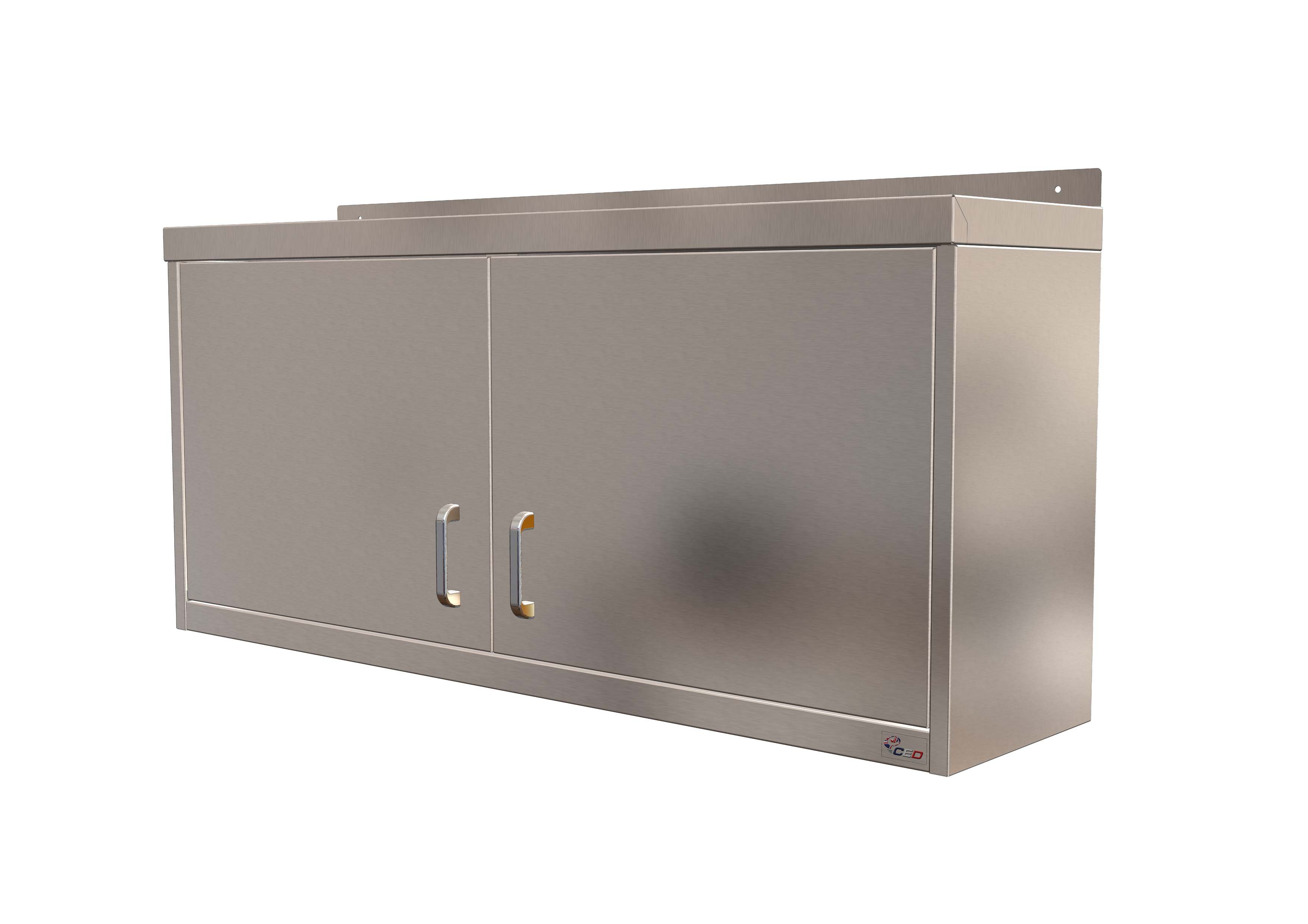 Wall Cupboard Hinged Doors 1200mm x 300mm x 540mm