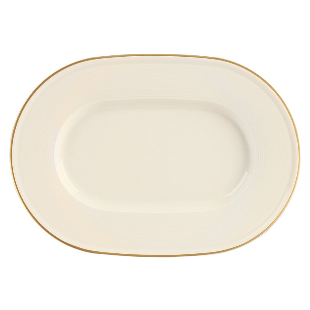 Academy Line GB Oval Plate 31cm Carton of 6