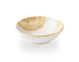 Tide Gold Contour Shallow Bowl 13cm Carton of 12